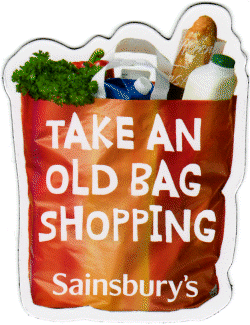 Take an old bag shopping.