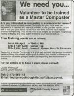 Yes, I want to be a Master Composter!